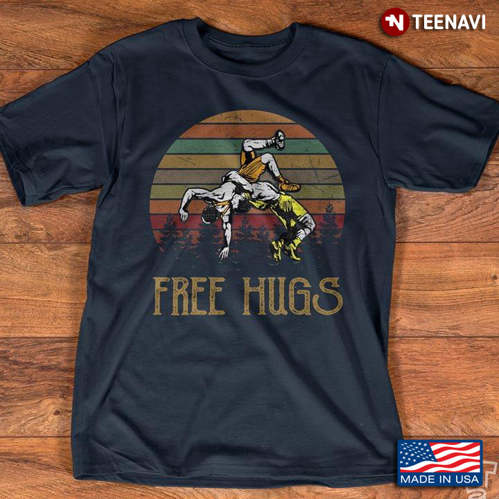 Two Man Free Hugs Vintage