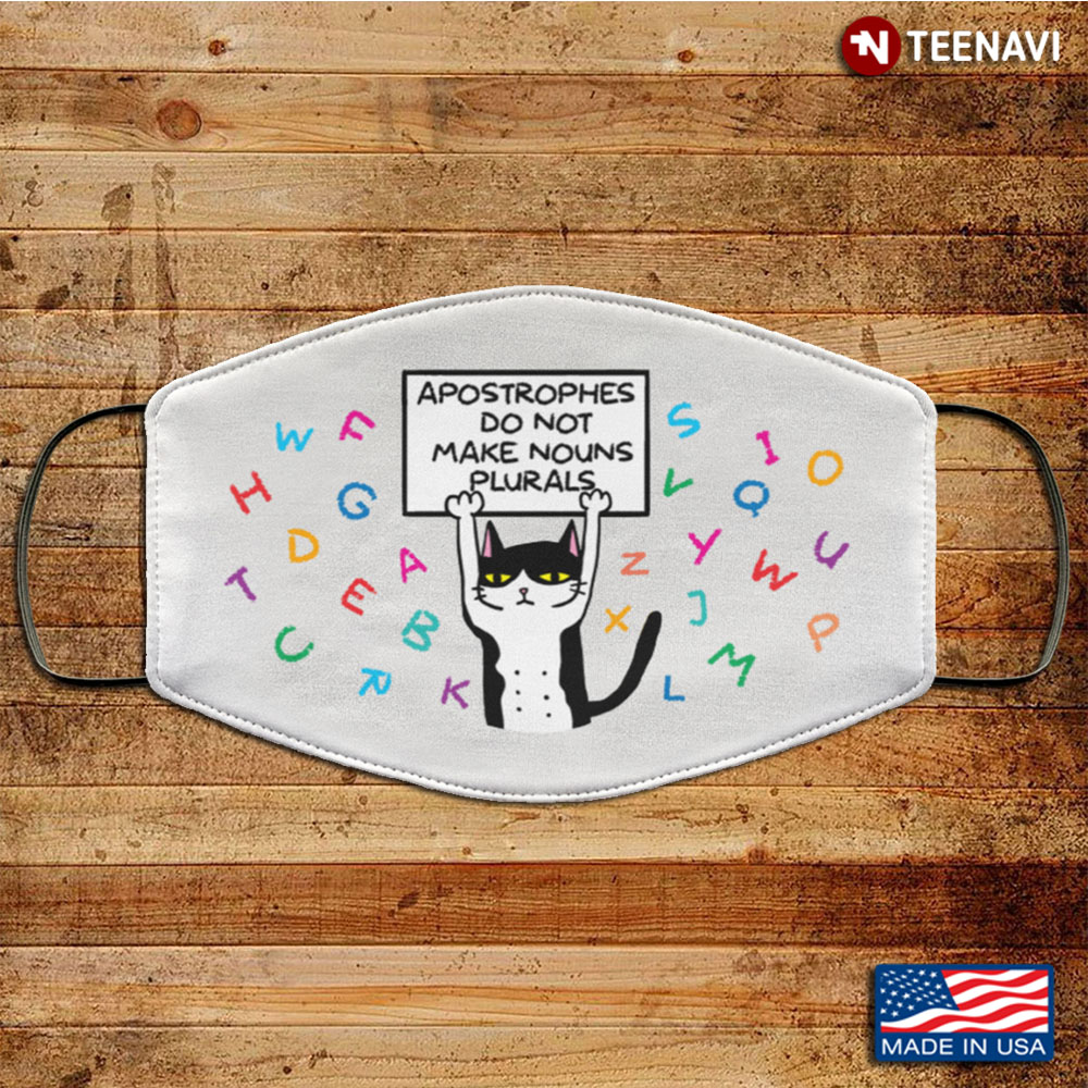 Apostrophes Do Not Make Nouns Plural English Teachers Washable Reusable Custom