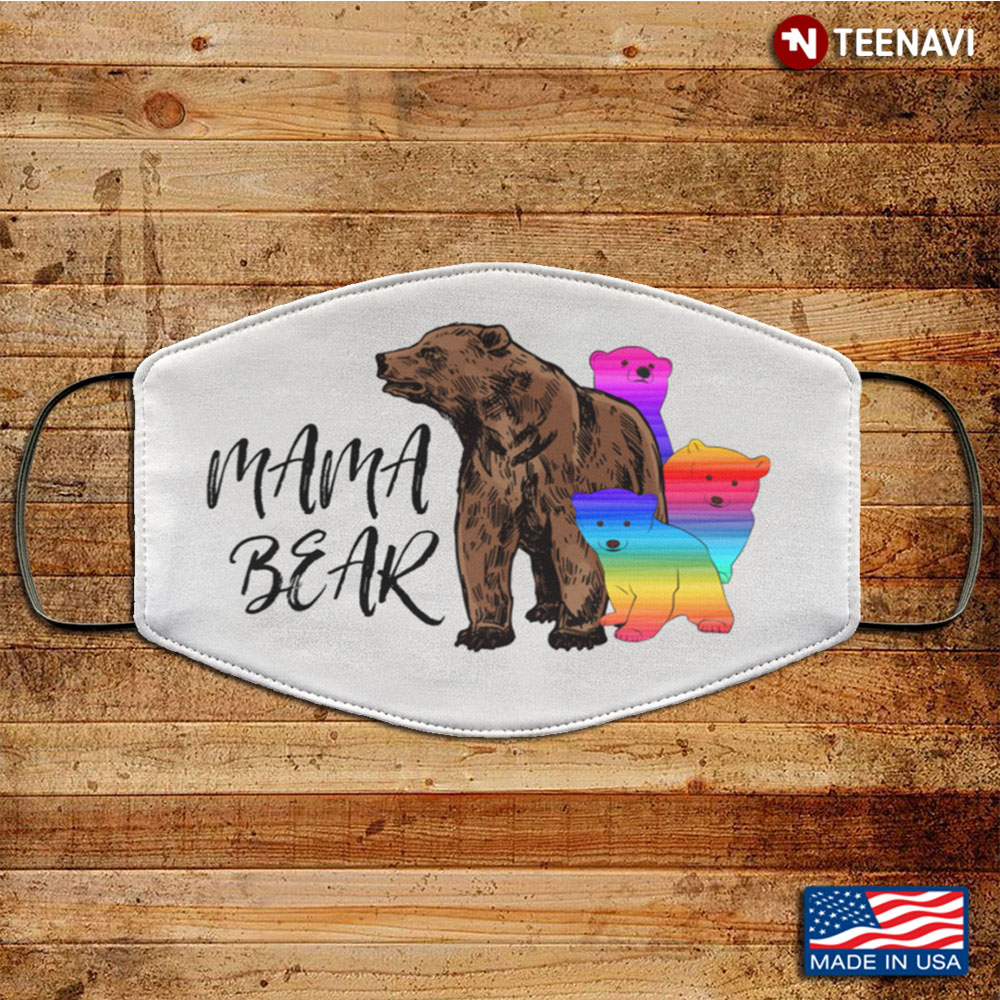 Mama Bear LGBTQ Washable Reusable