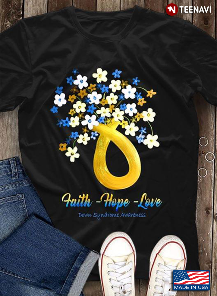 Faith Hope Love Down Syndrome Awareness