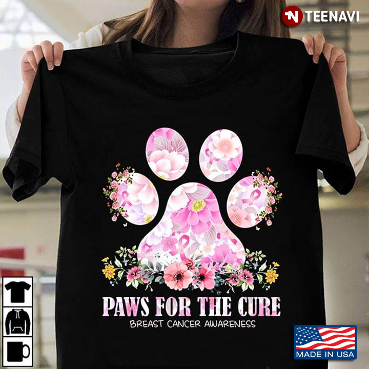 Paws For The Cure Breast Cancer Awareness New Version