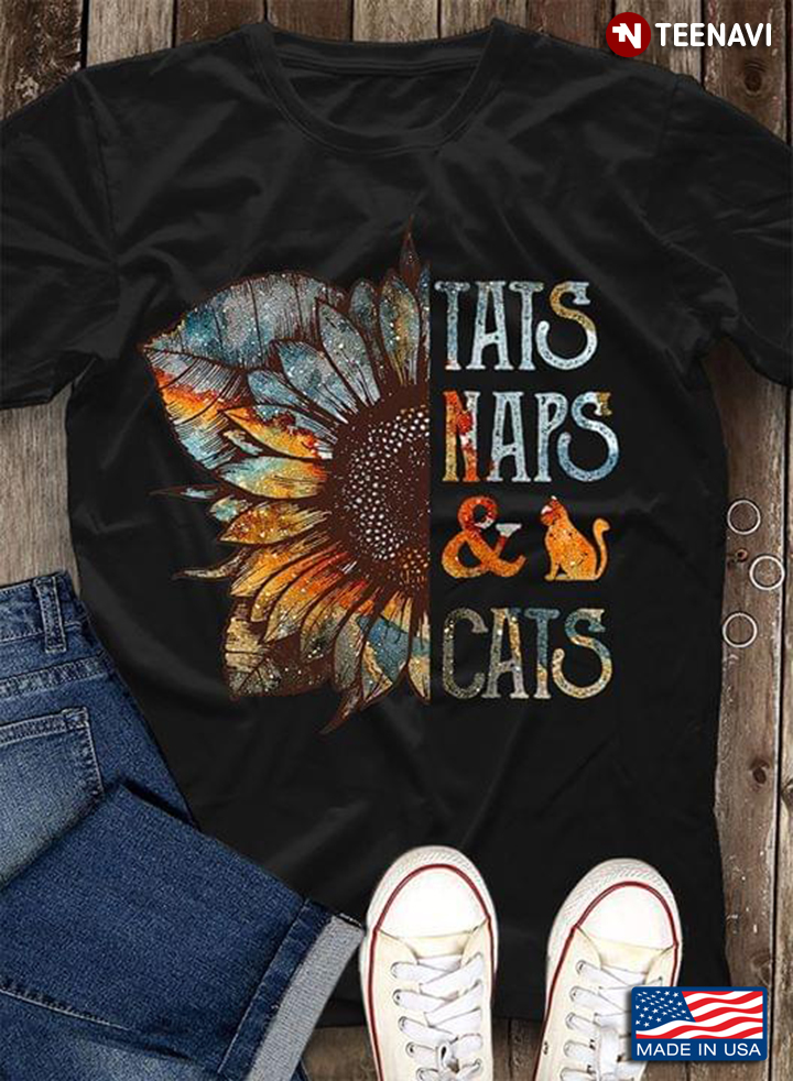 Tats Naps And Cats Sunflower