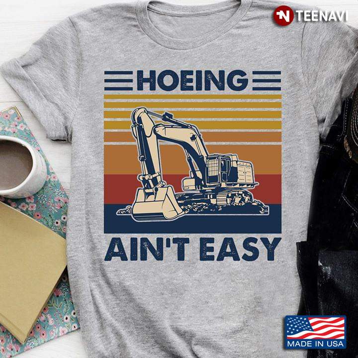 Excavator Hoeing Ain't Easy