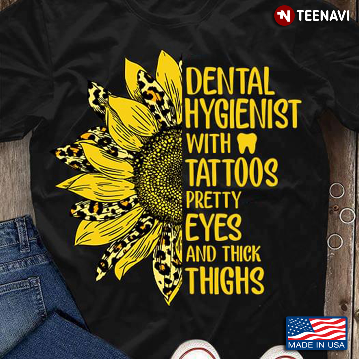 Sunflower Dental Hygienist With Tattoos Pretty Eyes And Thick Thighs