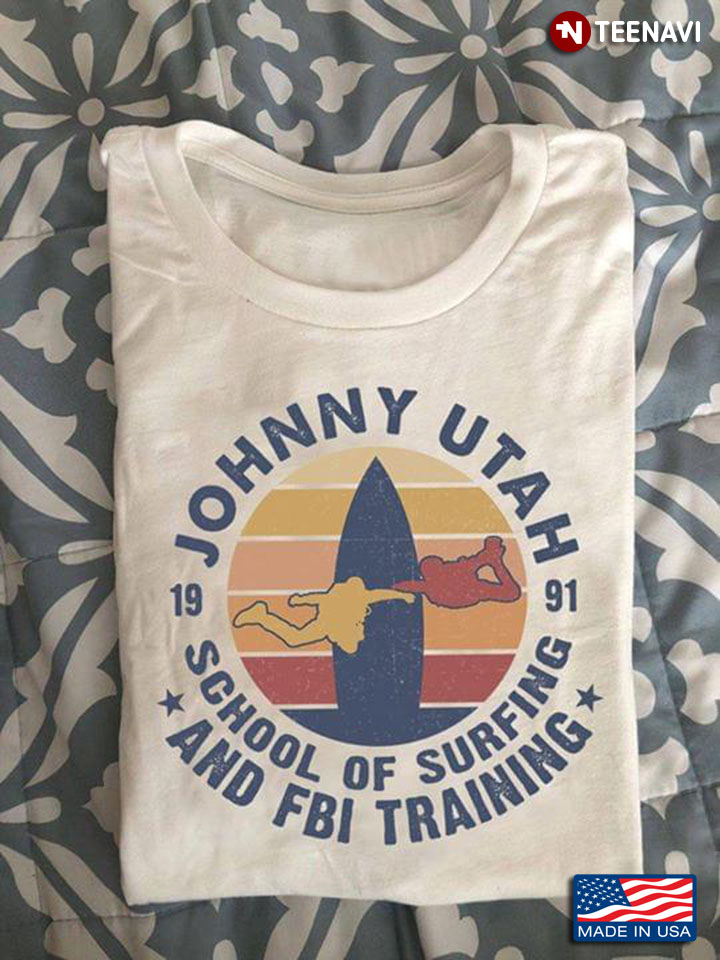 Johnny Utah 1991 School Of Surfing And FBI Training