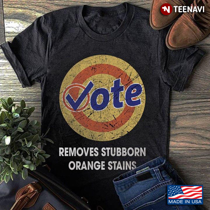 Vote Removes Stubborn Orange Stains Tide  U.S. Presidential Election