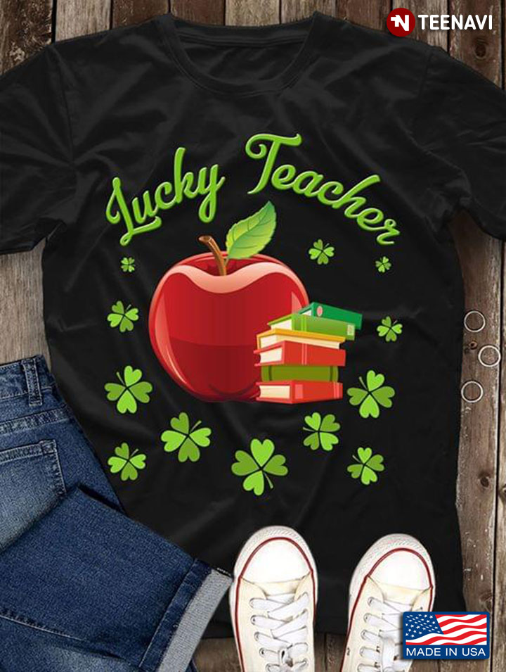 Lucky Teacher Shamrock St. Patrick's Day