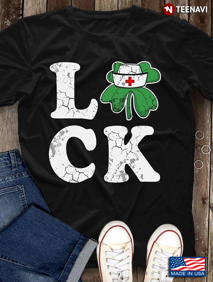 Luck Nurse Shamrock St. Patrick's Day
