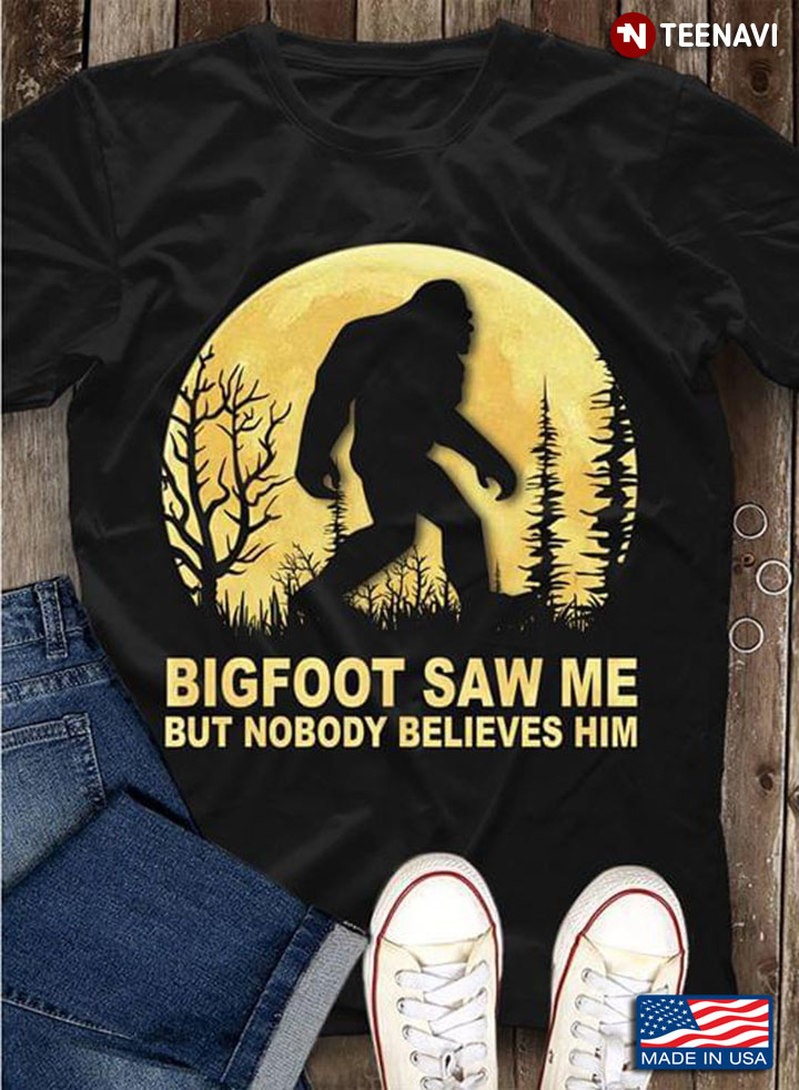 Moon Forest Bigfoot Saw Me But Nobody Believes Him