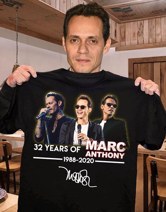 32 Years Of Marc Anthony 1988 2020 Signatures