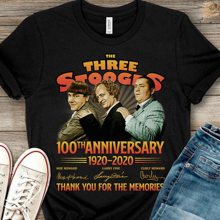 The Three Stooges 100th Anniversary Signatures Thank You For The Memories