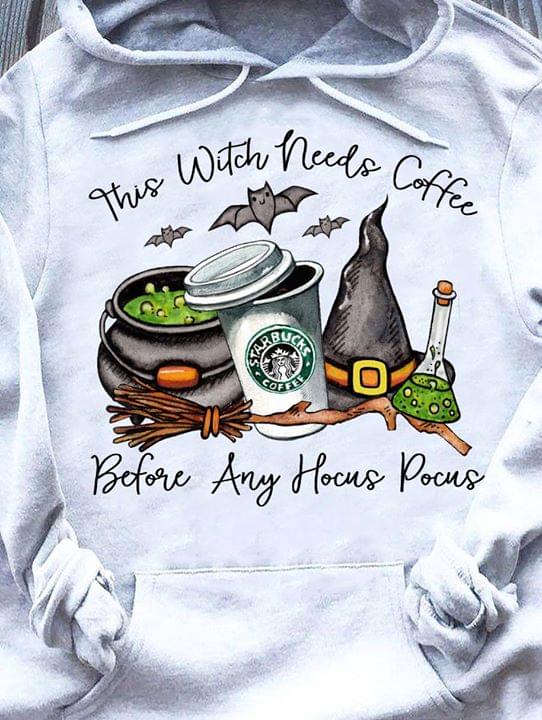 This Witch Needs Starbucks Coffee Before Any Hocus Pocus