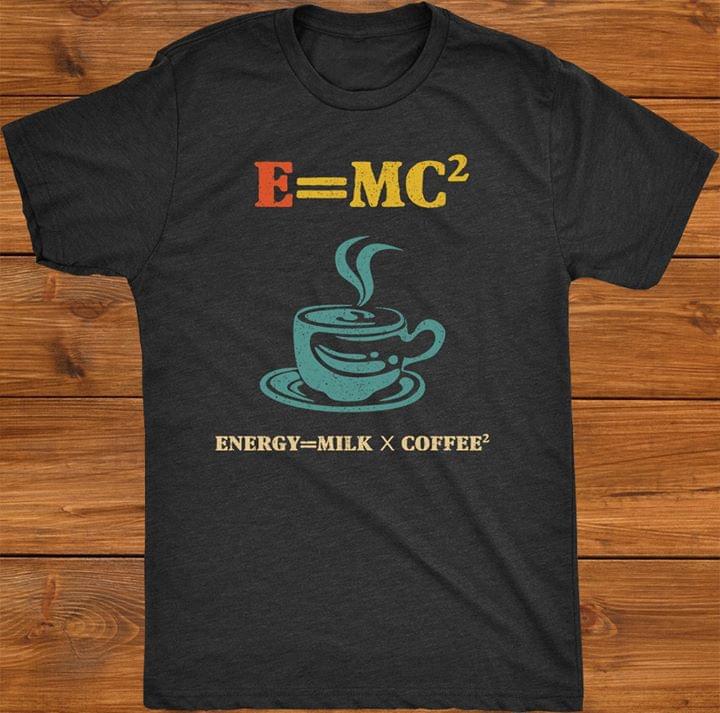 E= MC2 Energy = Milk x Coffee2
