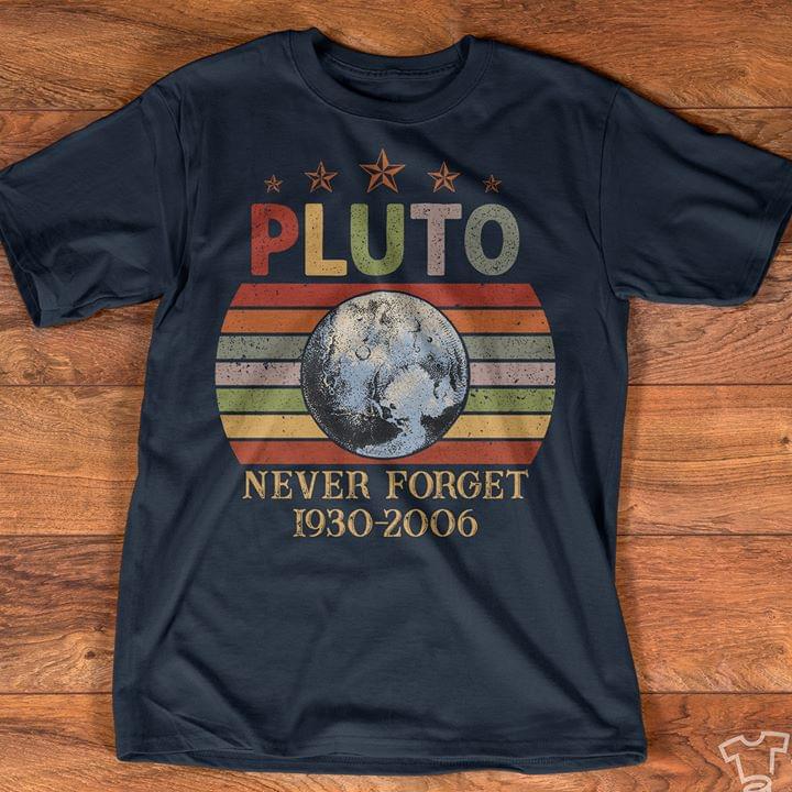Pluto Never Forget 1930-2006 Vintage
