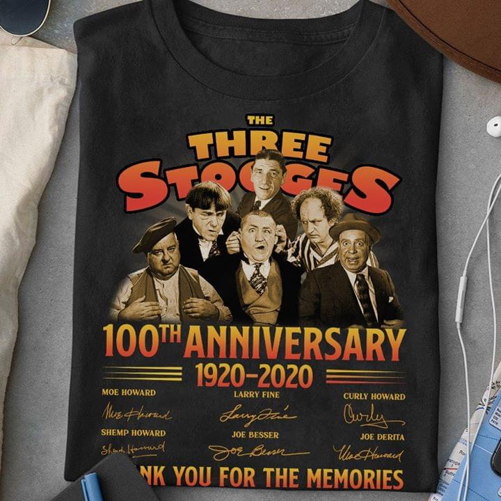 The Three Stooges 100th Anniversary 1920-2020 Thank You For The Memories