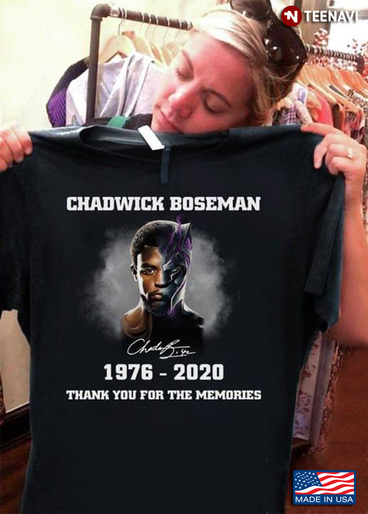 Chadwick Boseman 1976 - 2020 Thank You For The Memories