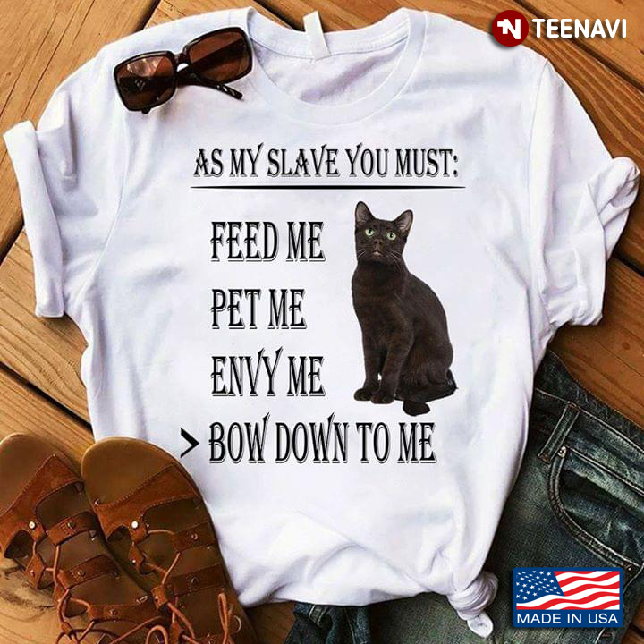 Black Cat As My Slave You Must Feed Me Pet Me Envy Me Bow Down To Me