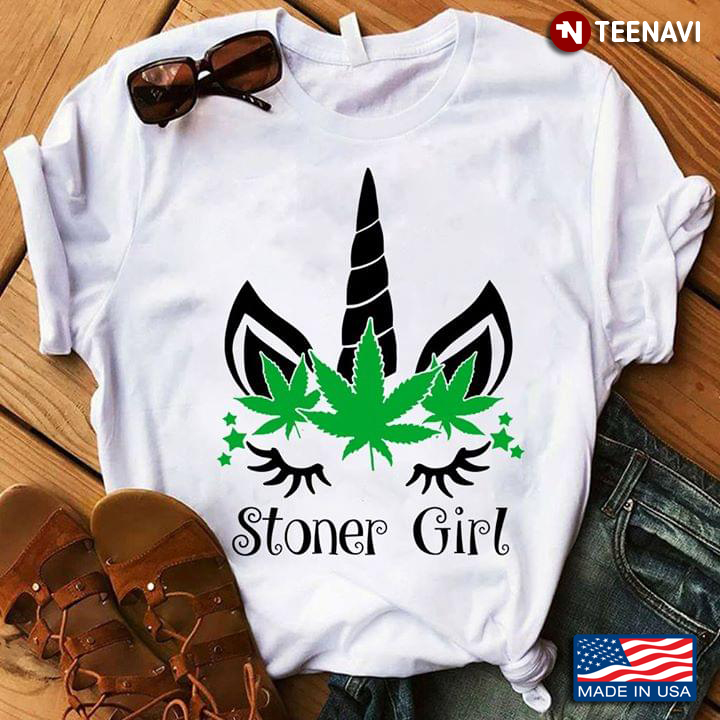 Stoner Girl Unicorn Cannabis
