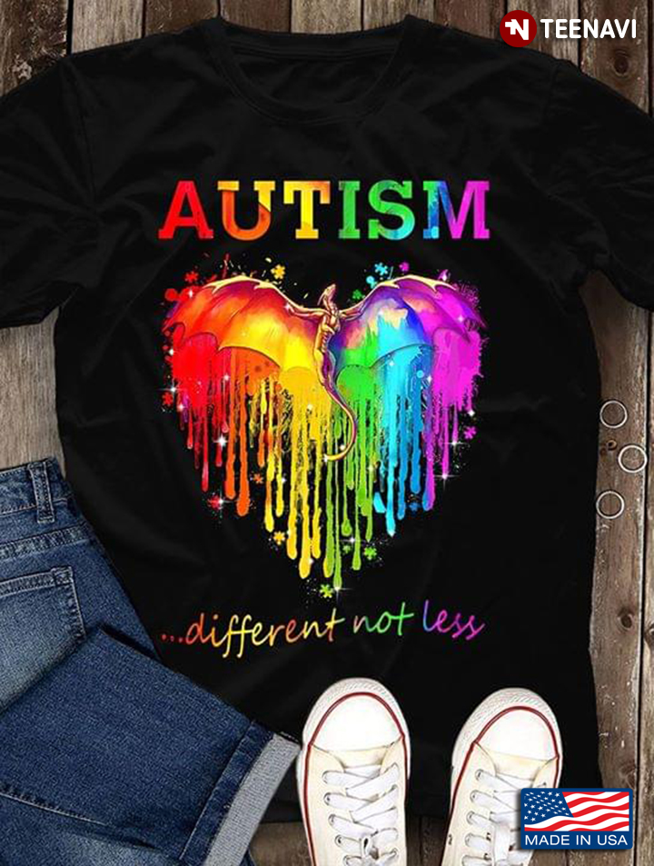 Dragon Autism Different Not Less LGBT