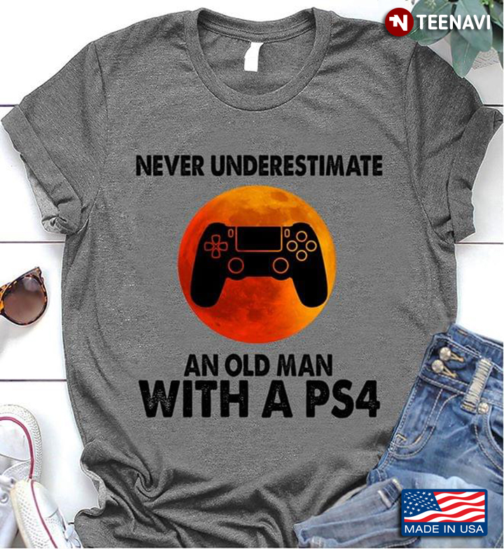 Never Underestimate An Old Man With A PS4