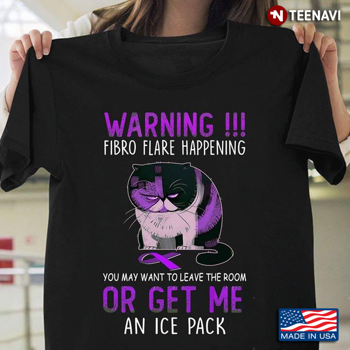 Cat Warning Fibro Flare Happening You May Want To Leave The Room Or Get Me An Ice Pack