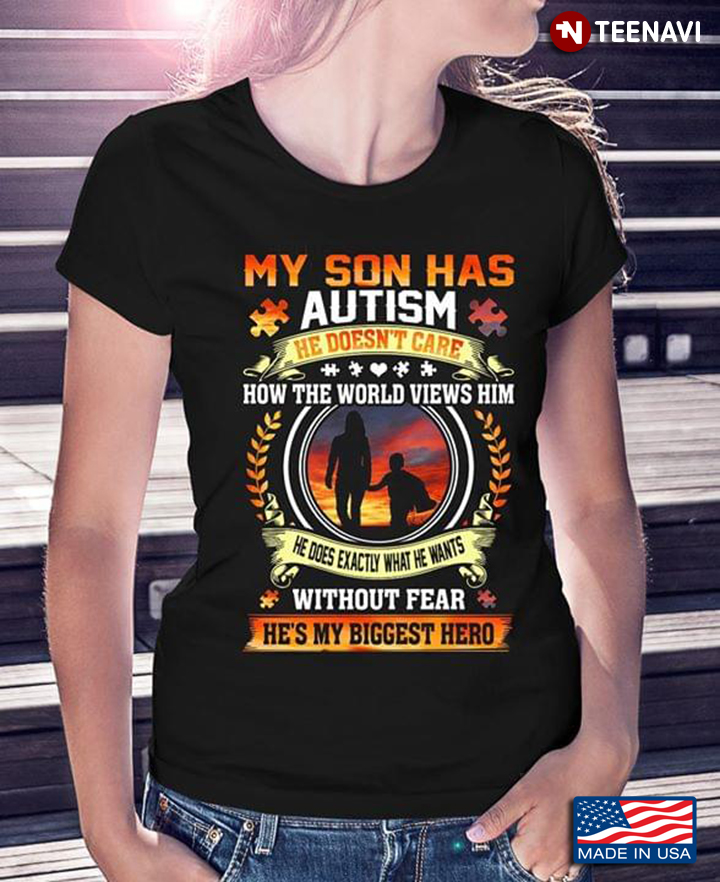 My Son Has Autism He Doesn't Care How The World Views Him He Does Exactly What He Wants Without Fear