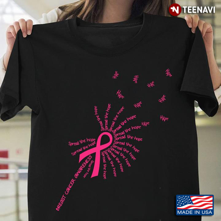 Breast Cancer Awareness HIV Spread The Hope Dandelion Flower.
