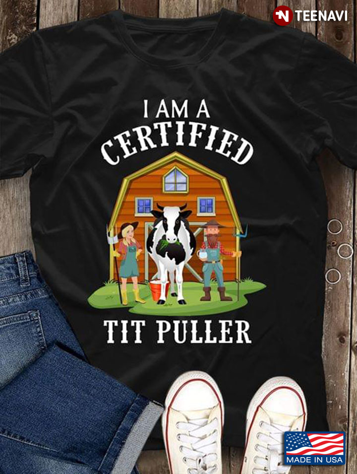 I Am A Certified Tit Puller Breeding Cow