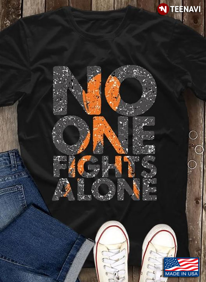 No One Fights Alone Suicide Prevention Awareness