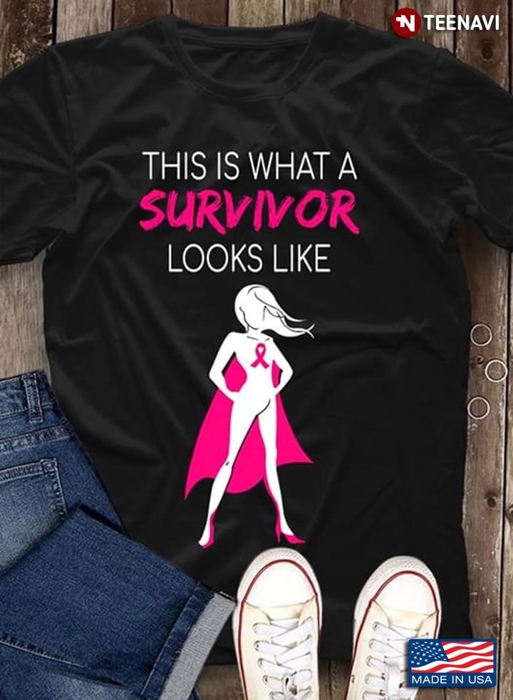Strong Girl This Is What A Survivor Looks Like Cancer Awareness
