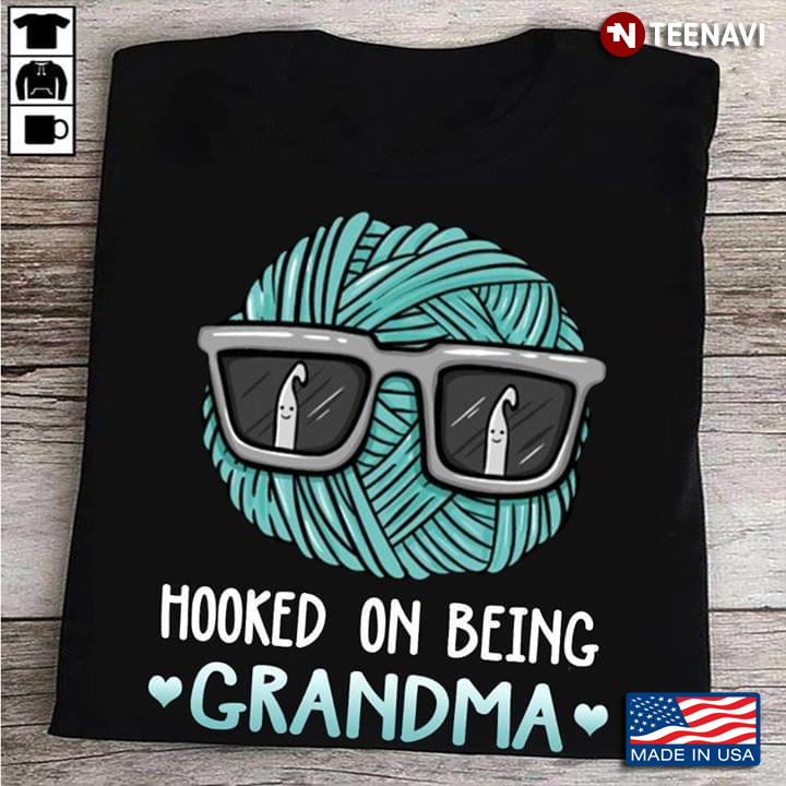 Yarn Wearing Glasses Hooked On Being Grandma
