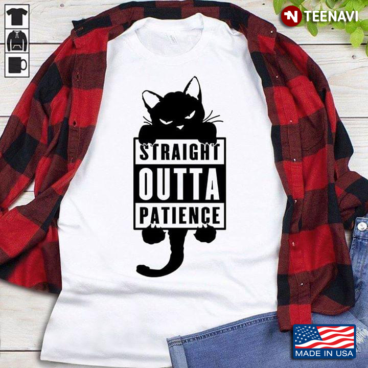 Black Cat Straight Outta Patience