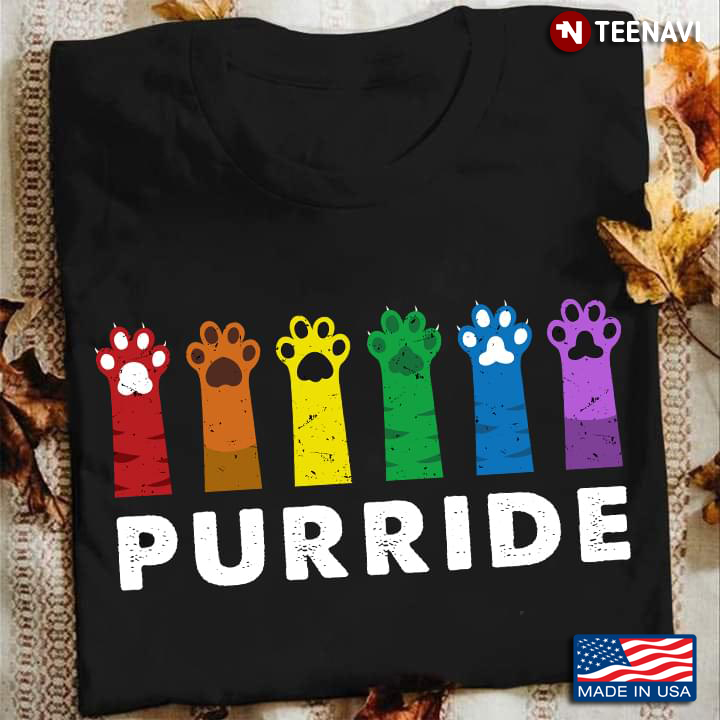 Purride Rainbow Cat LGBT New Version
