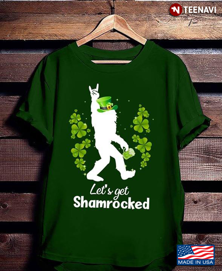 Bigfoot With Lucky Let's Get Shamrocked