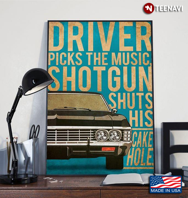 Vintage Car Driver Picks The Music Shotgun Shuts His Cakehole