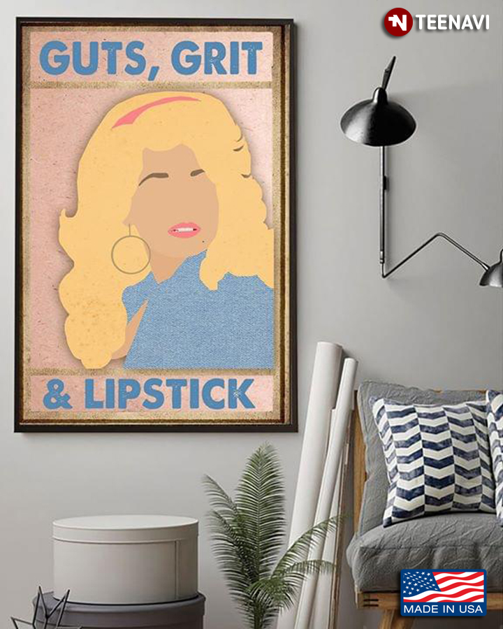 Vintage Dolly Parton Guts, Grits & Lipstick