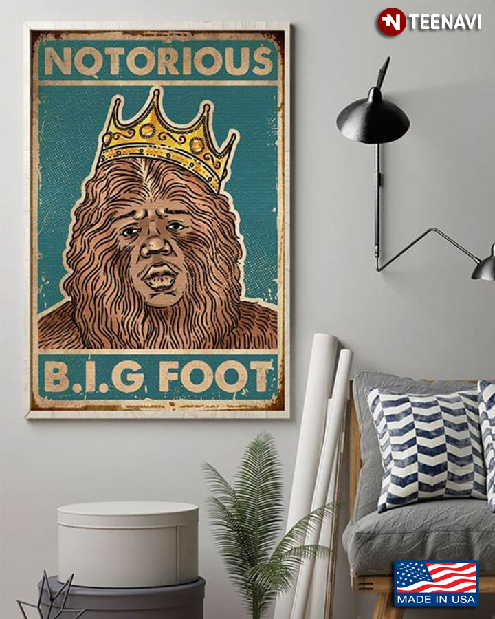 Vintage Bigfoot Notorious B.I.G Foot
