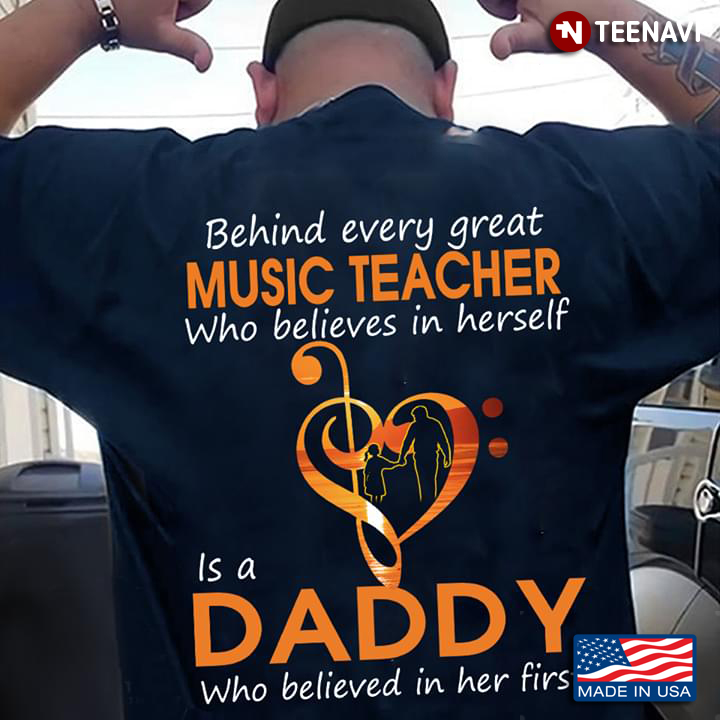 Behind Every Great Music Teacher Who Believes In Herself Is A Daddy Who Believed In Her First