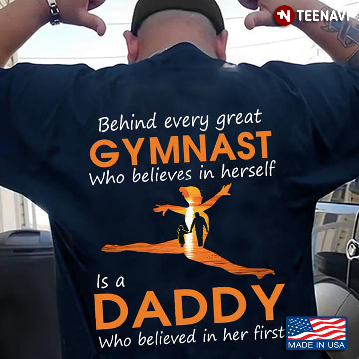 Behind Every Great Gymnast Who Believes In Herself Is A Daddy