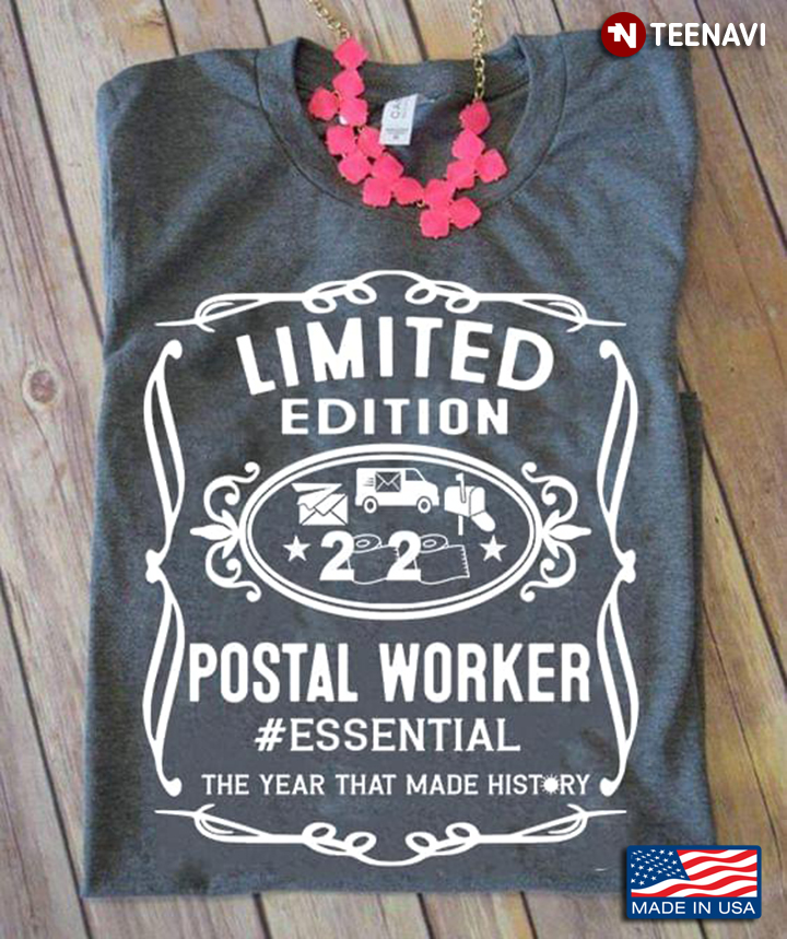Limited Edition 2020 Postal Worker Essential The Year That Made History