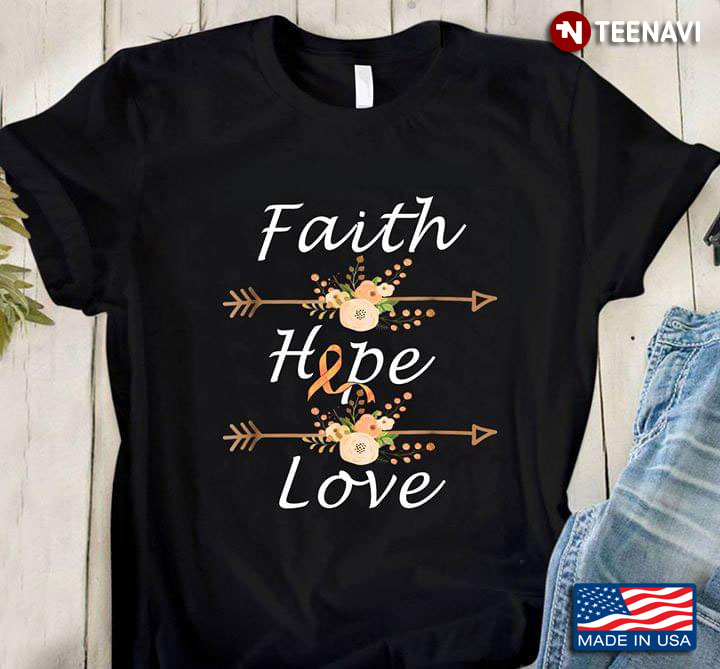 Arrow Flower And Ribbon Faith Hope Love A New Version