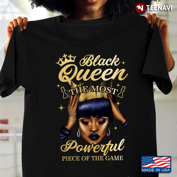 Crown Black Queen The Most Powerful Piece Of The Game