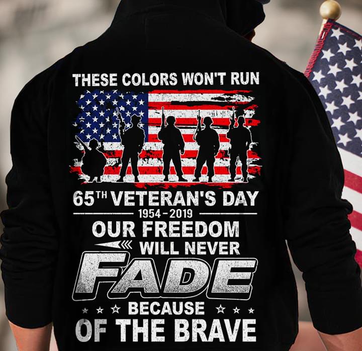 These Colors Won't Run 65th Veteran's Day