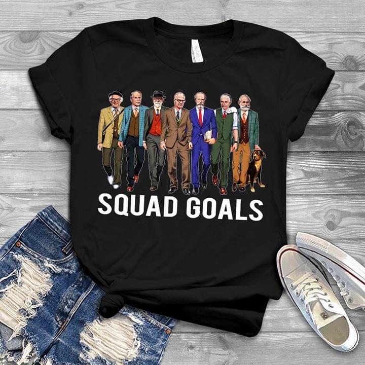 Seven Old Man And A Dog Gift For Squad Lover Squad Goals