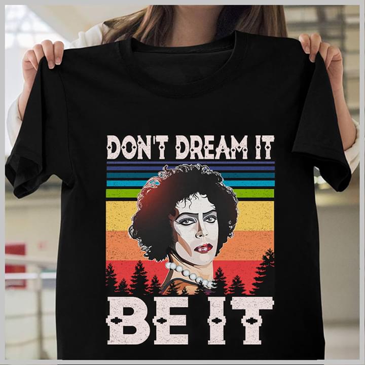 The Rocky Horror Frank N. Furter Colorful Don't Dream It Be It Vintage A New Version