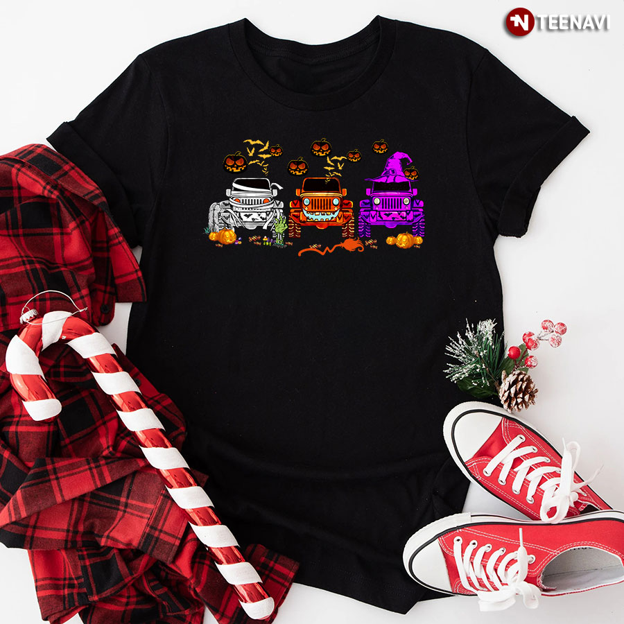 Jeep Witch Halloween T-Shirt