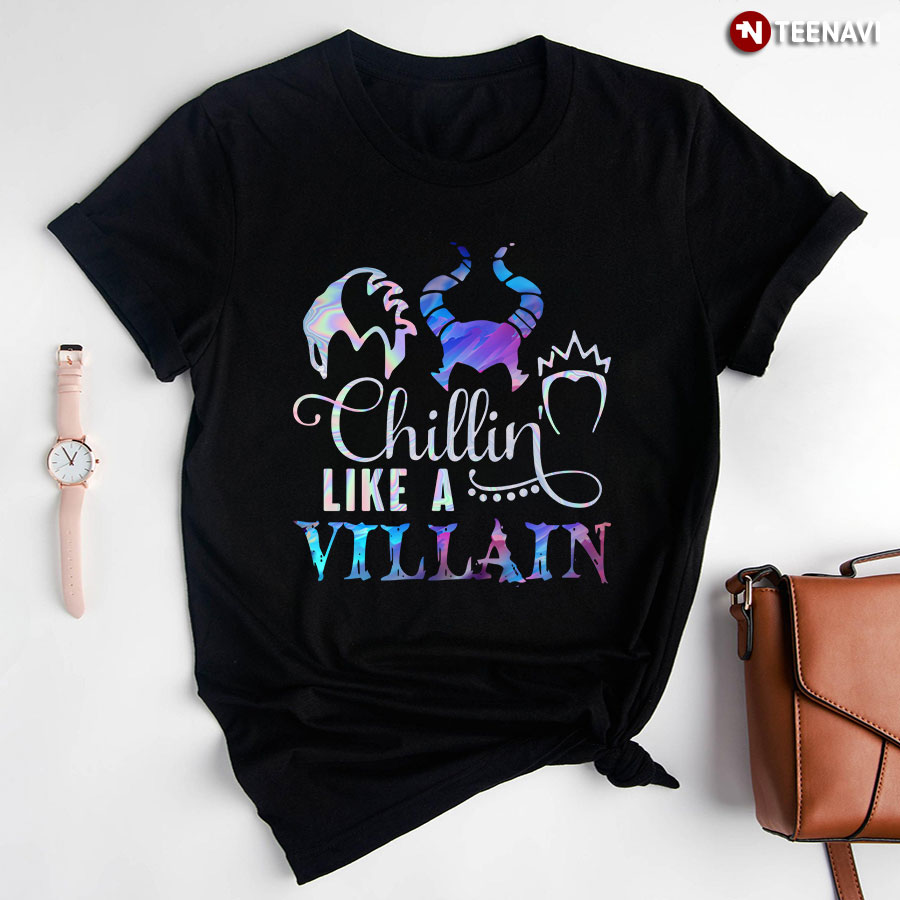 The Sanderson Sisters Chillin'  Like A Villain Halloween T-Shirt