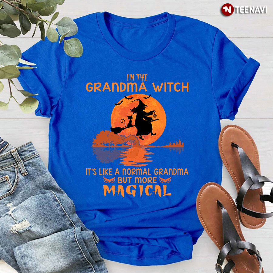 I'm The Grandma Witch It's Like A Normal Grandma But More Magical Halloween T-Shirt