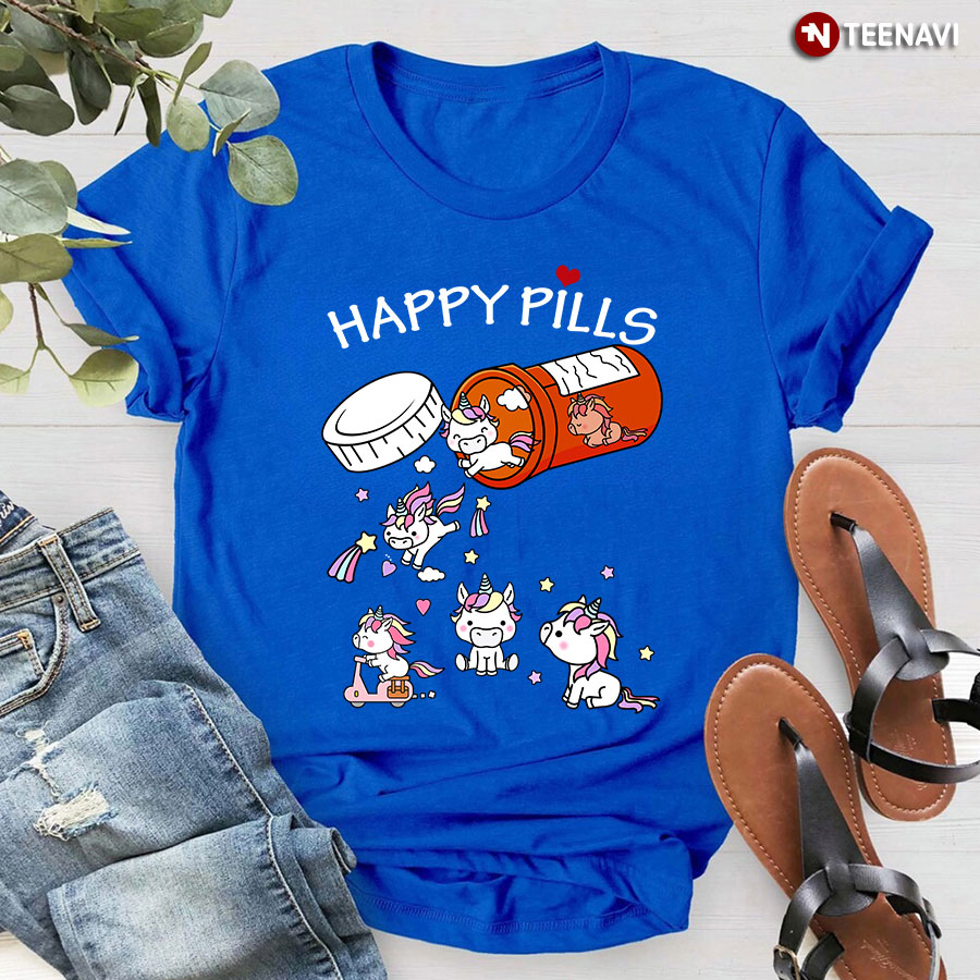 Happy Pills Unicorns T-Shirt