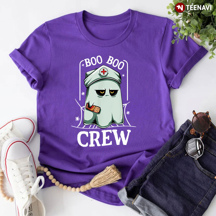 Boo Boo Nurse Crew Halloween T-Shirt
